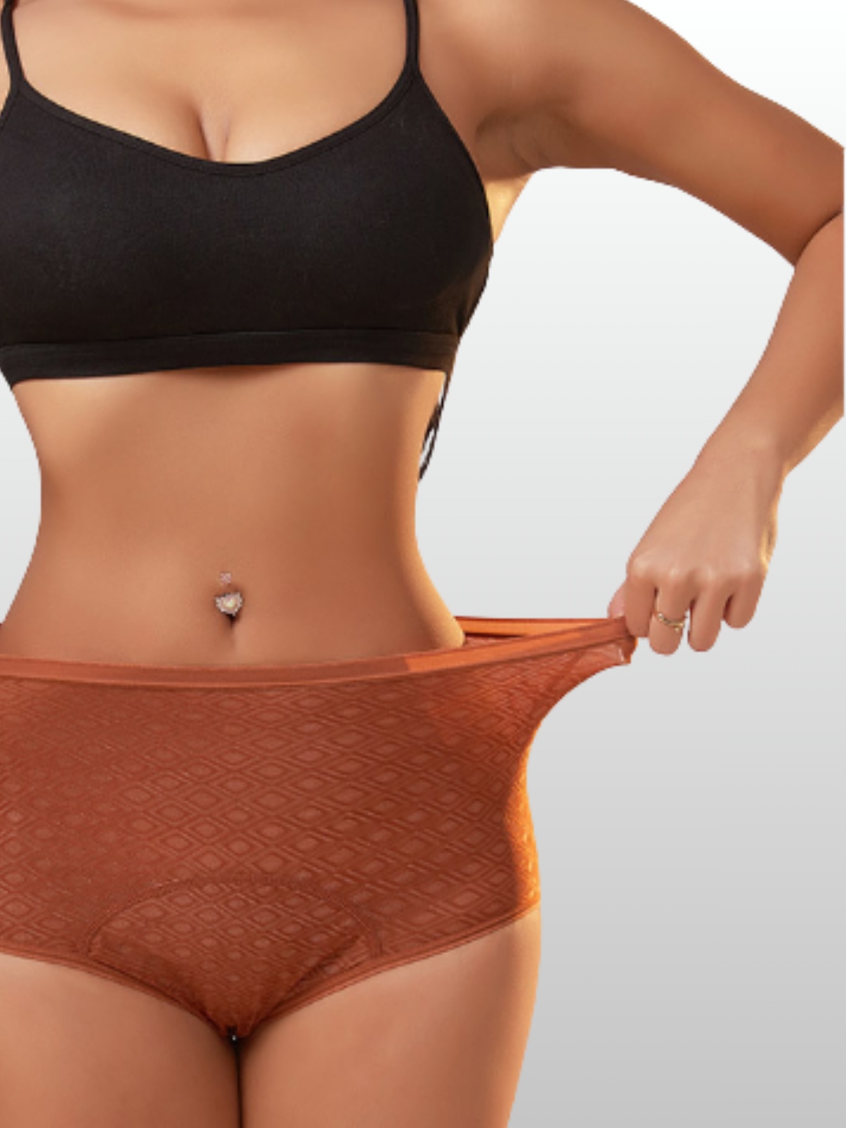 Luvia Komfort – Periodenslip mit hoher Taille